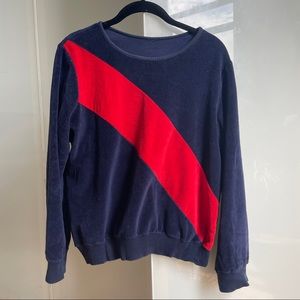 Vintage Pullover in Soft Terry Cloth